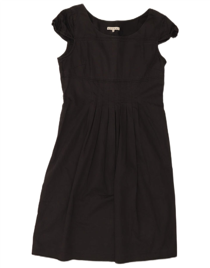 Vestido feminino Kookai Shift EU 36 pequeno preto