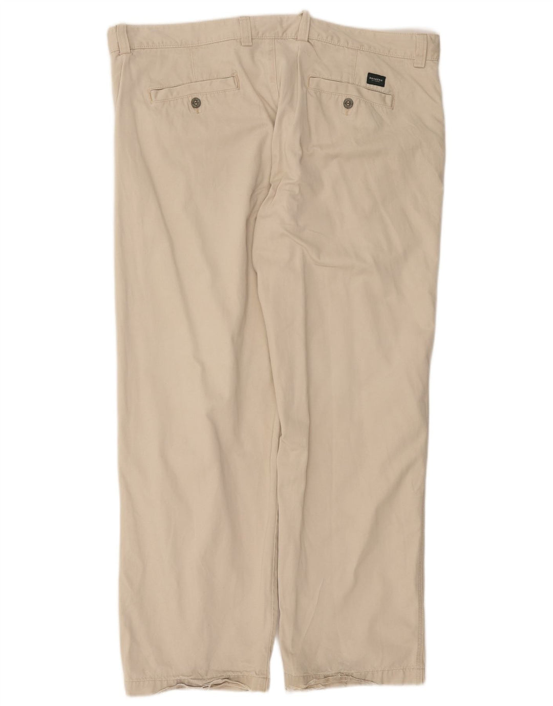Calça chino reta masculina DOCKERS W42 L32 bege