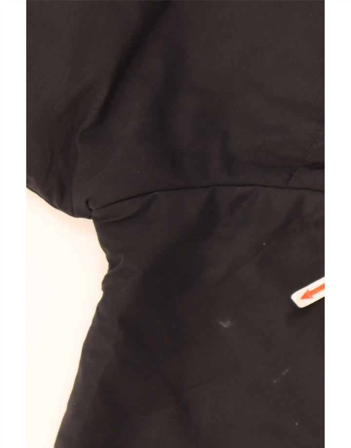 Jaqueta Parka Asics Masculina com Capuz UK 40 Grande Preto