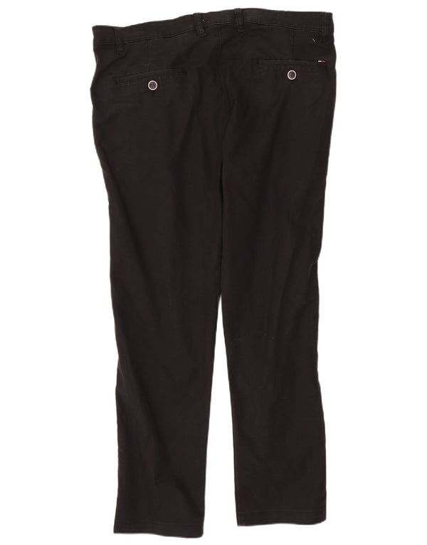 Tommy Hilfiger Calça Chino Masculina Reta W38 L29 Algodão Preto