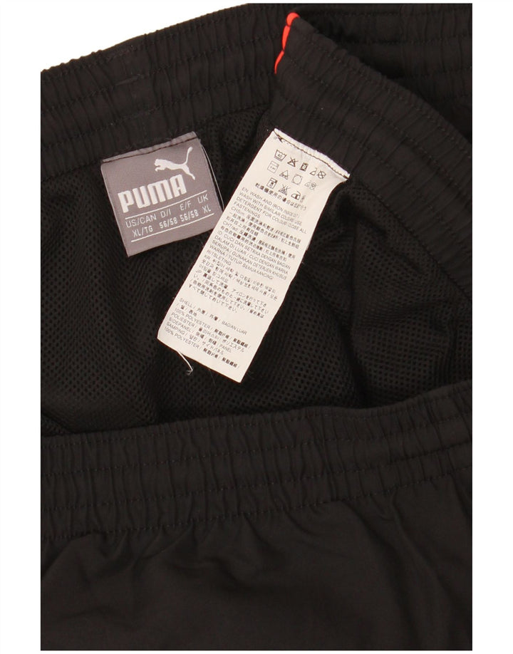 Calça de treino masculina Puma XL preto poliéster