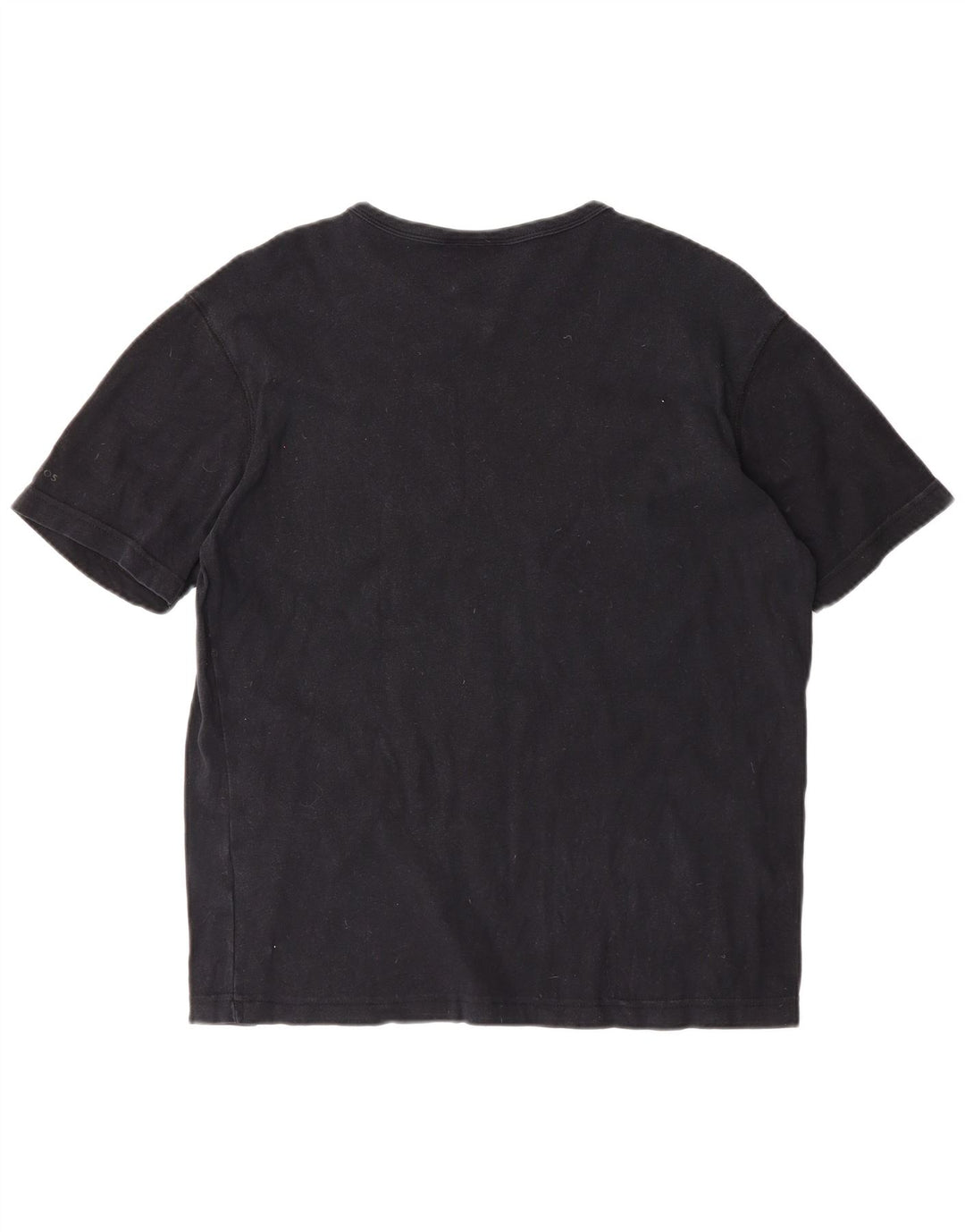 Camiseta masculina LERROS Top grande de algodão preto