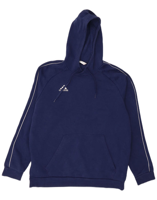 Adidas Mens Hoodie Jumper XL Azul Algodão