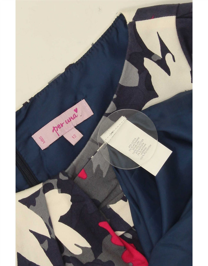 Vestido bainha feminino Marks & Spencer Reino Unido 12 médio floral multicolorido