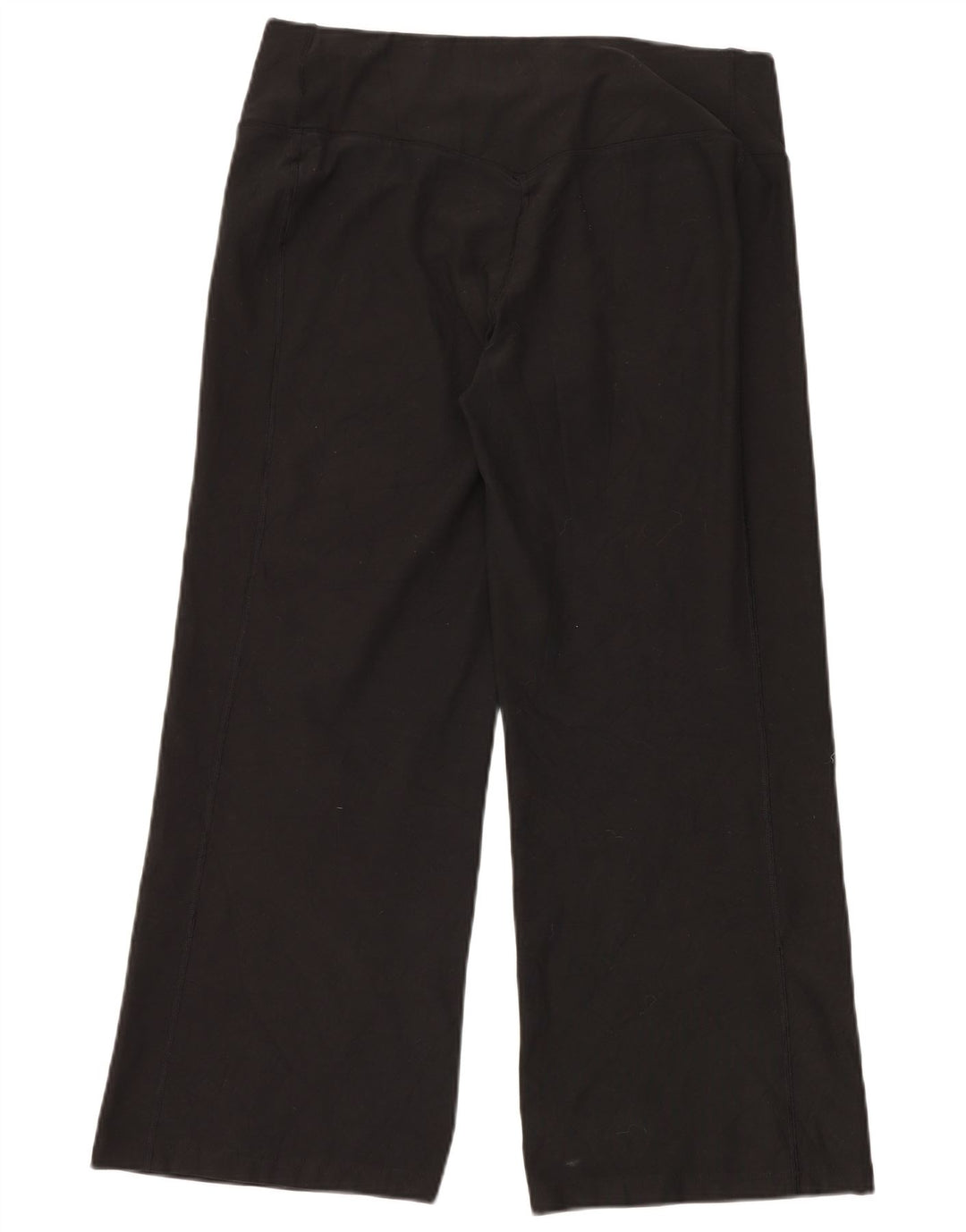 Calça de treino feminina NIKE Dri Fit UK 16 grande poliéster preto
