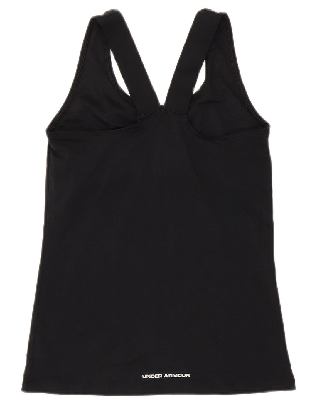 Under Armour Womens Heat Gear Vest Top UK 8 Pequeno Poliéster Preto