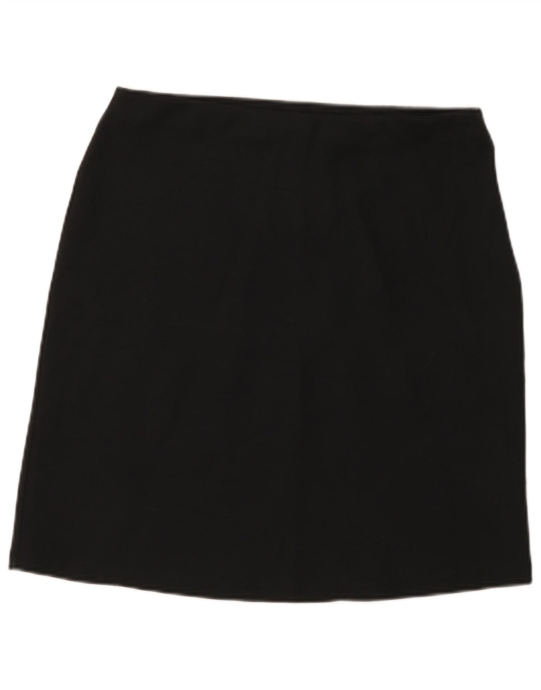 Minissaia feminina Marks & Spencer Reino Unido 12 médio W32 viscose preta
