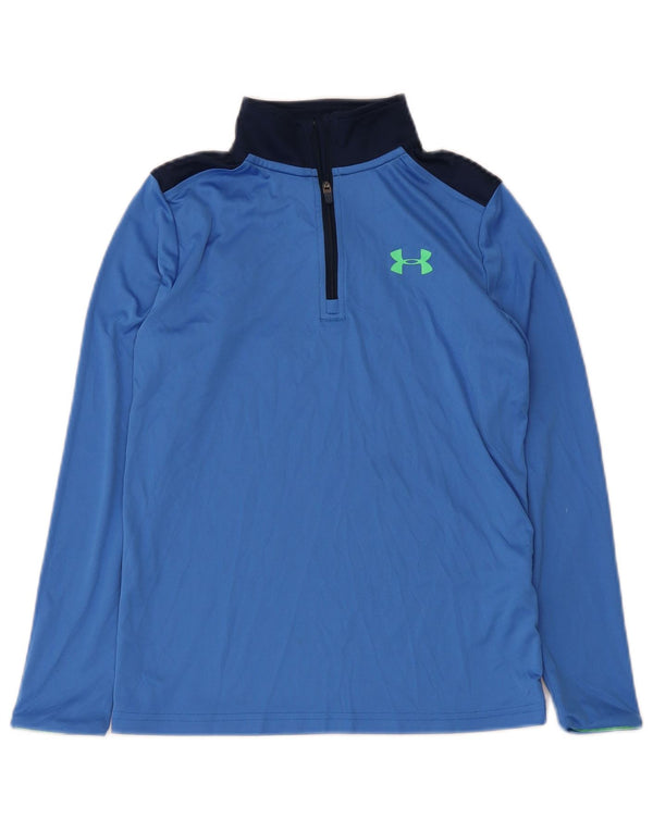 Under Armour Boys Graphic Pullover Treino Top 9-10 Anos Médio Azul