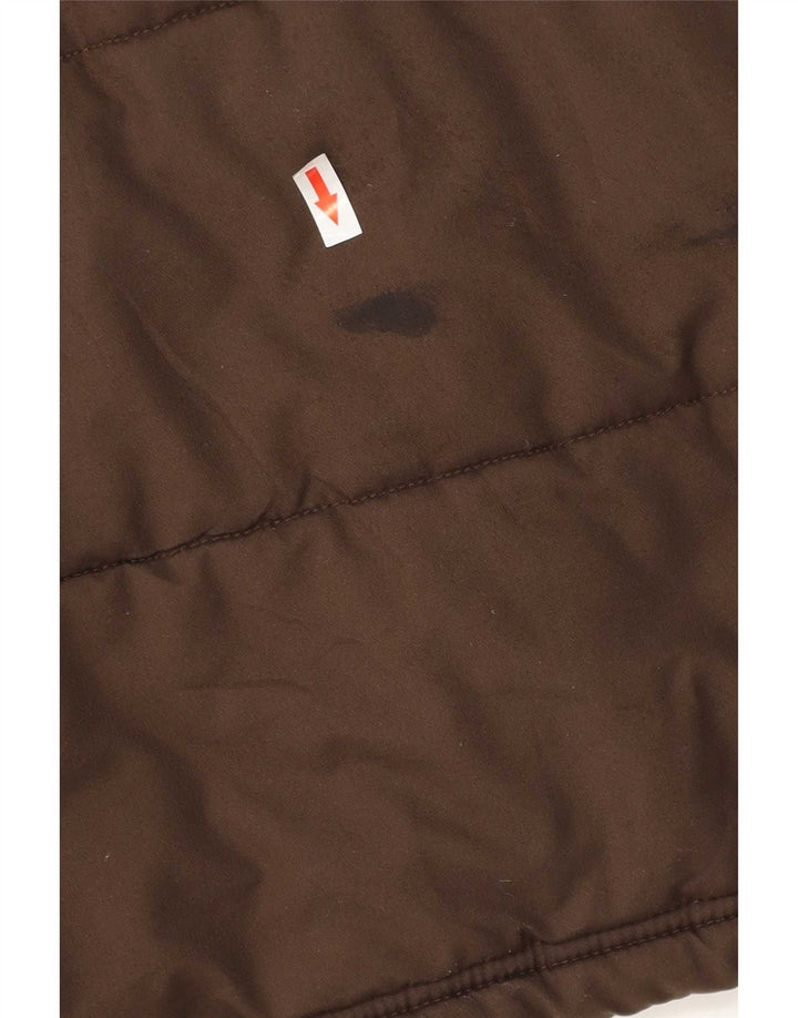 Jaqueta Puma Masculina Acolchoada UK 40 Grande Marrom