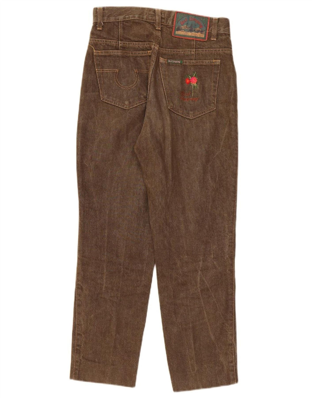 Jeans reto feminino BEST COMPANY W28 L26 marrom