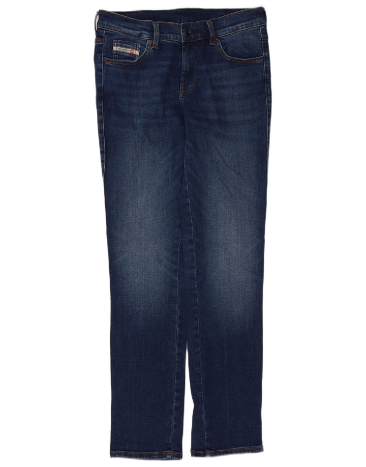 DIESEL Jeans Slim Feminino W28 L30 Azul Algodão