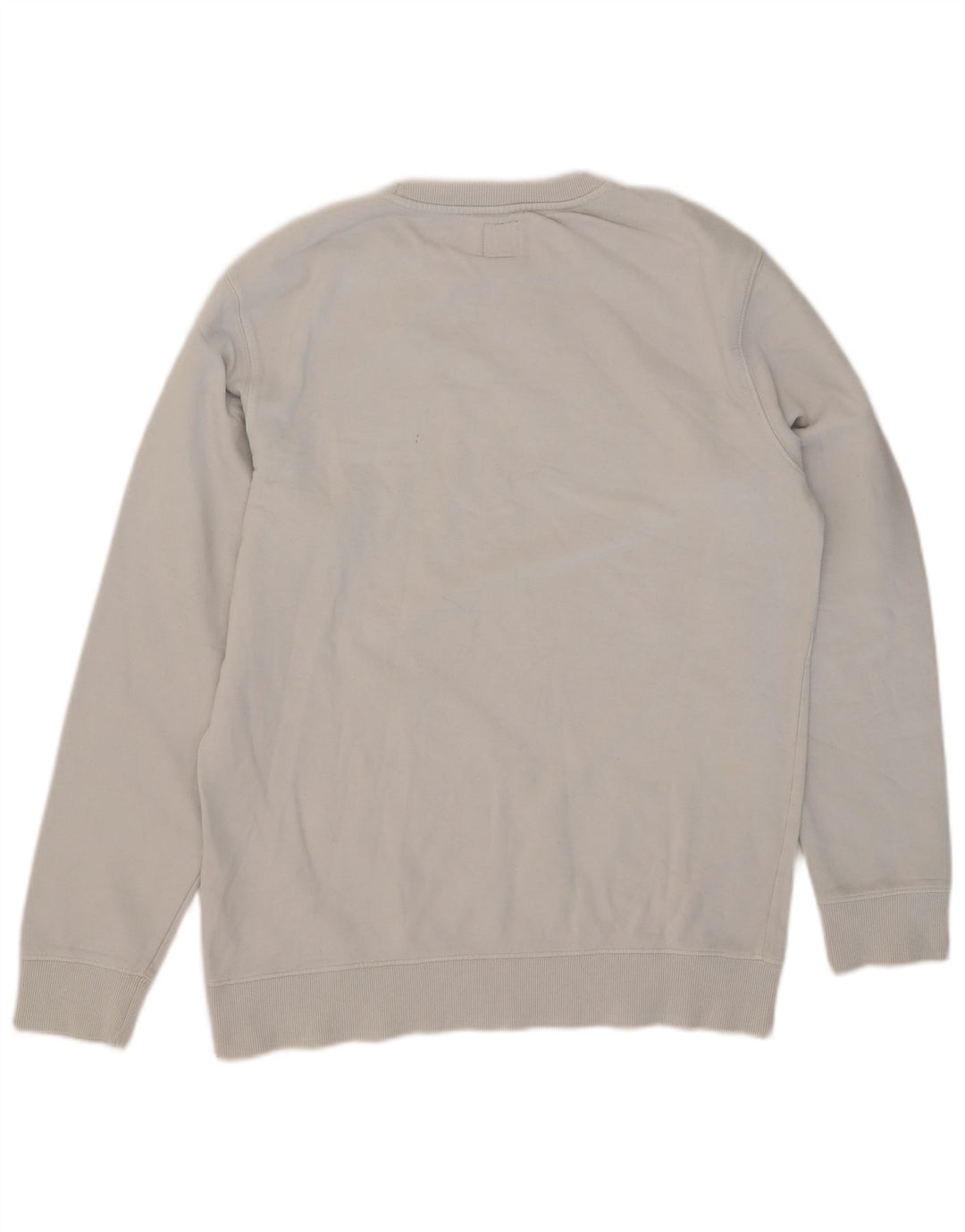 VANS Mens Graphic Sweatshirt Jumper Grande Cinza