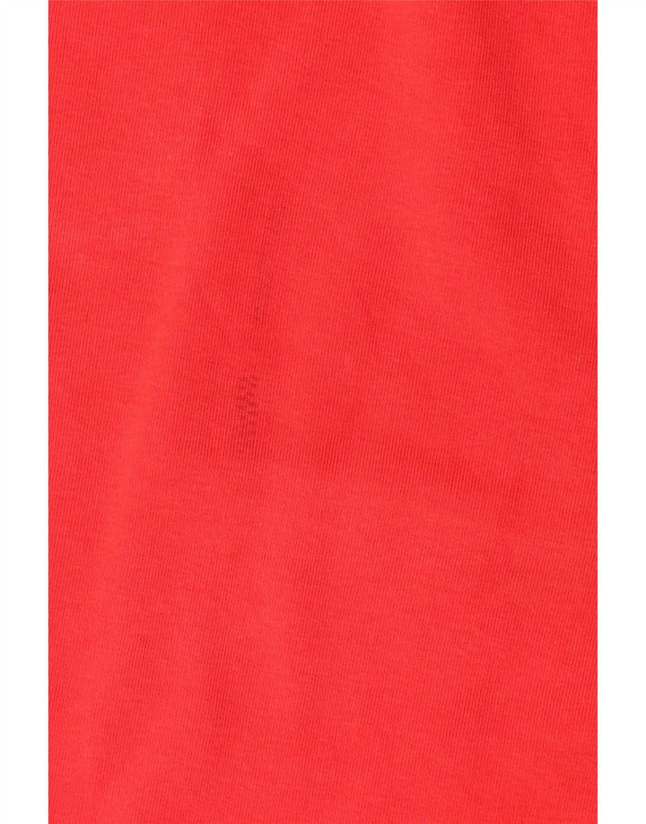 Suéter feminino Marks & Spencer de grandes dimensões Reino Unido 10 pequeno algodão vermelho