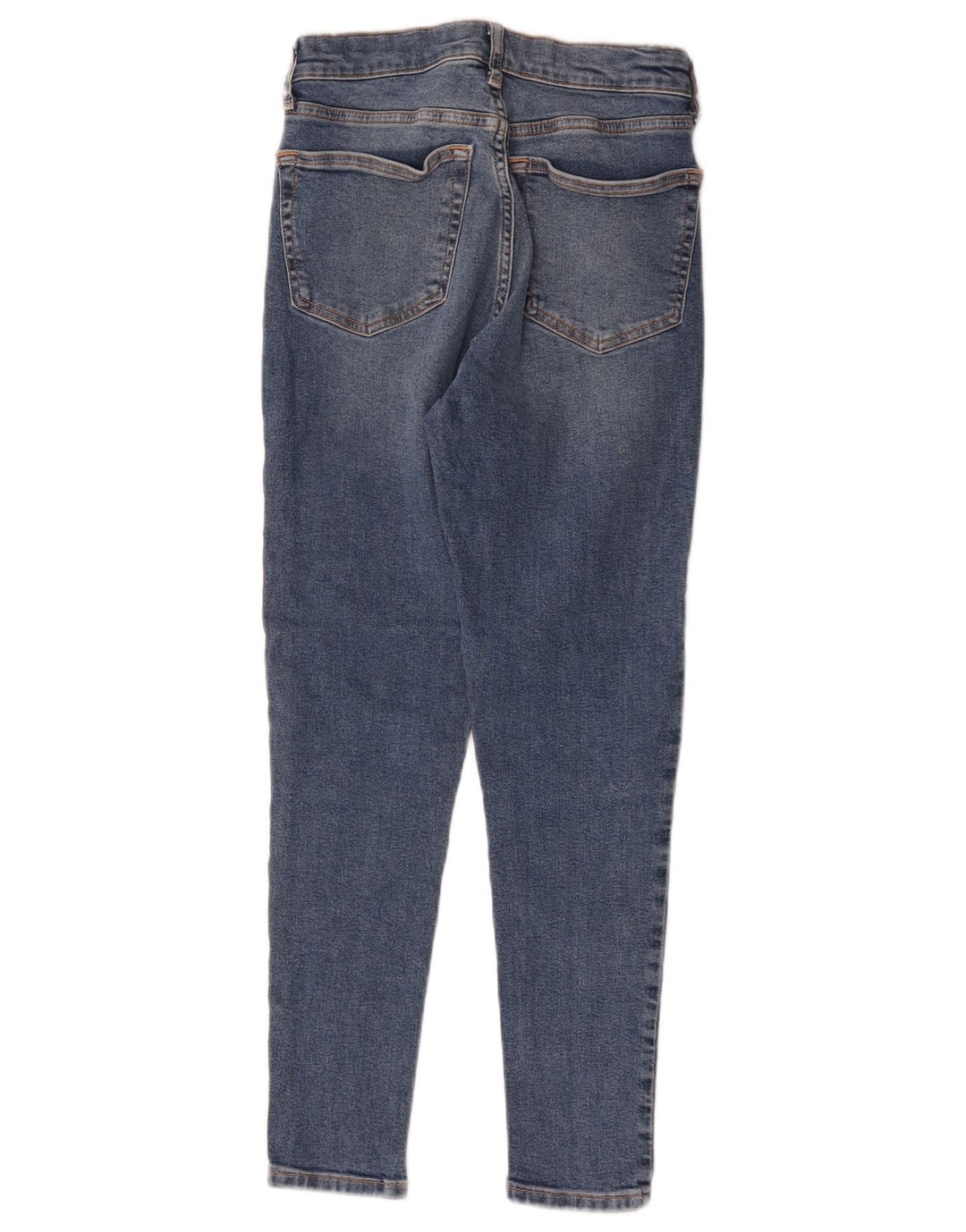 Topshop feminino Jamie Skinny Jeans W28 L30 azul poliéster