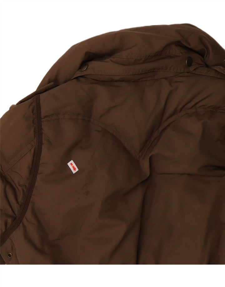 LEVI'S Womens Padded Jacket UK 10 Small Khaki Polyester Vintage Levi's and Second-Hand Levi's from Messina Hembry 