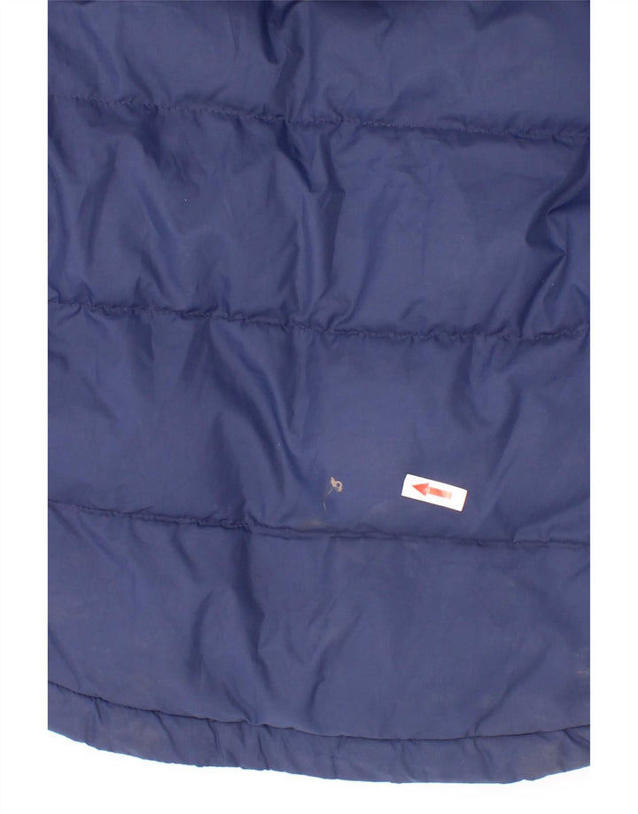 Casaco Timberland Boys com capuz acolchoado 4-5 anos azul marinho poliéster