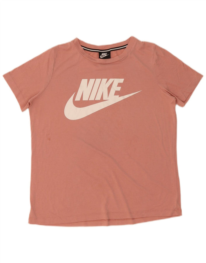 Camiseta Nike Feminina Graphic Top UK 14 Médio Rosa