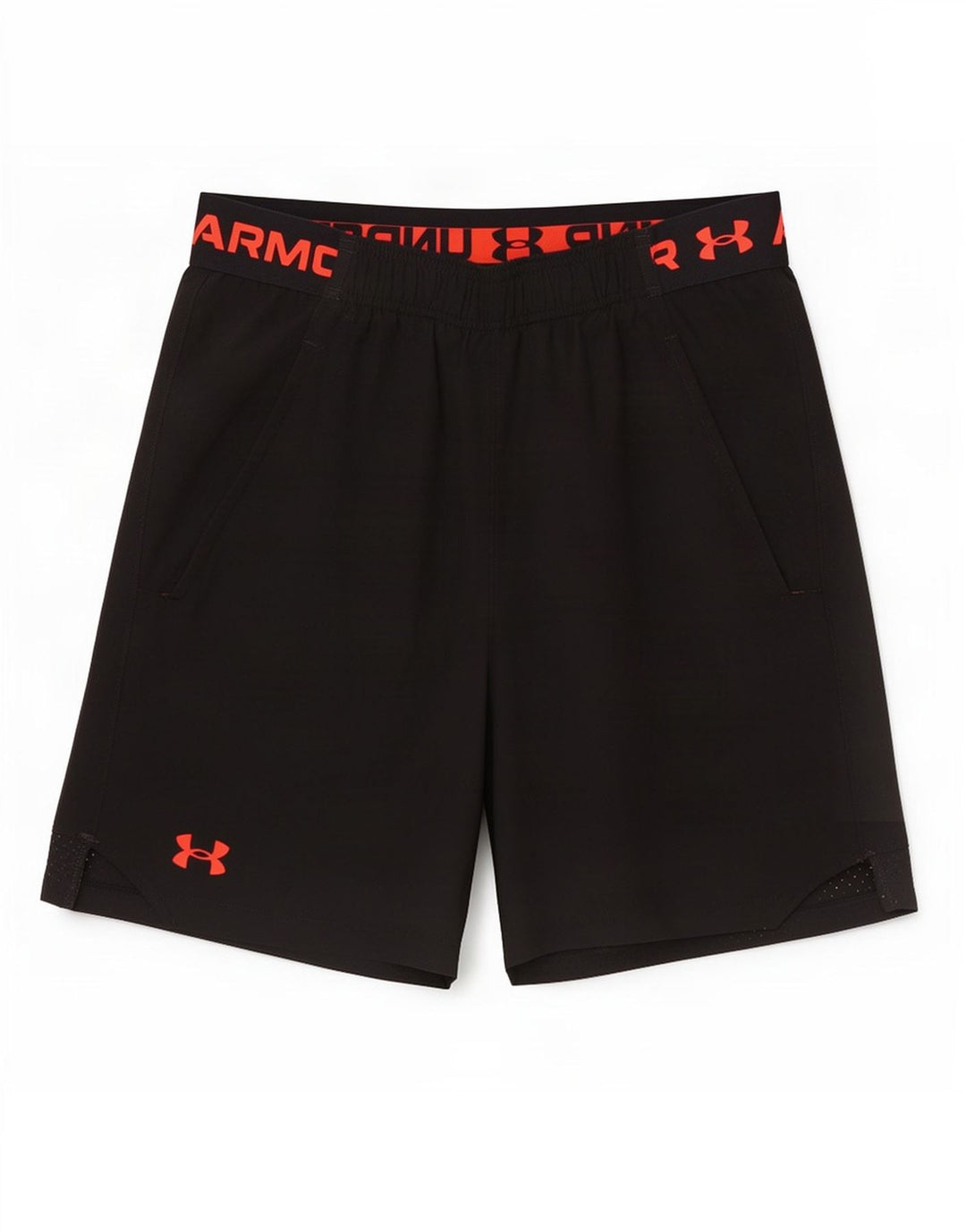 Under Armour Mens Graphic Sport Shorts Pequeno Poliéster Preto