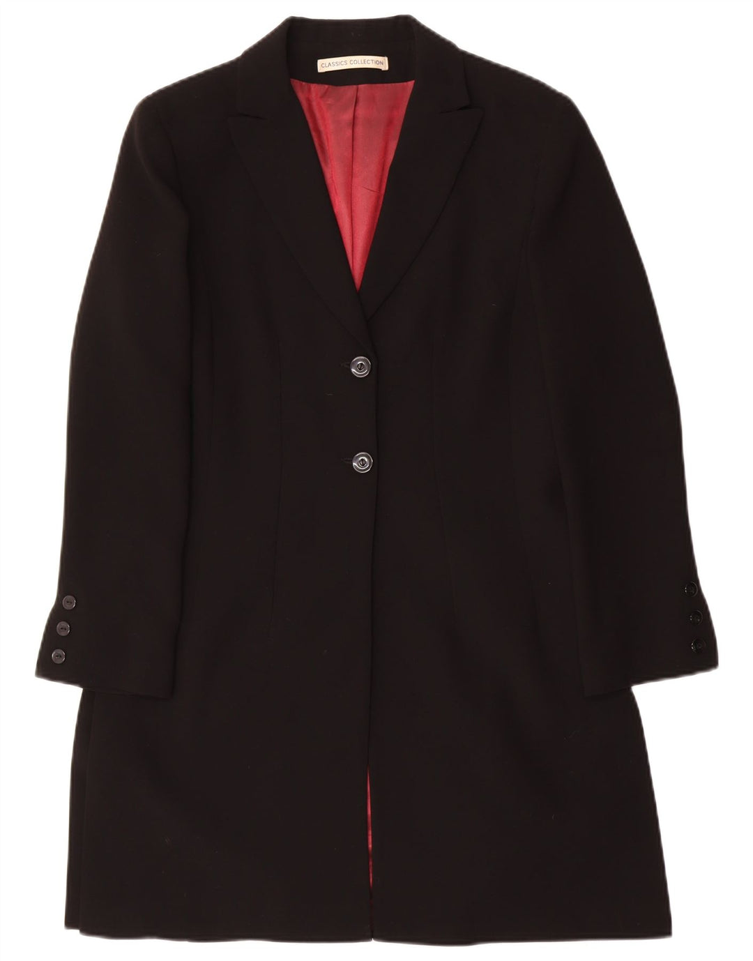 ST. Sobretudo feminino BERNARD UK 12 médio preto
