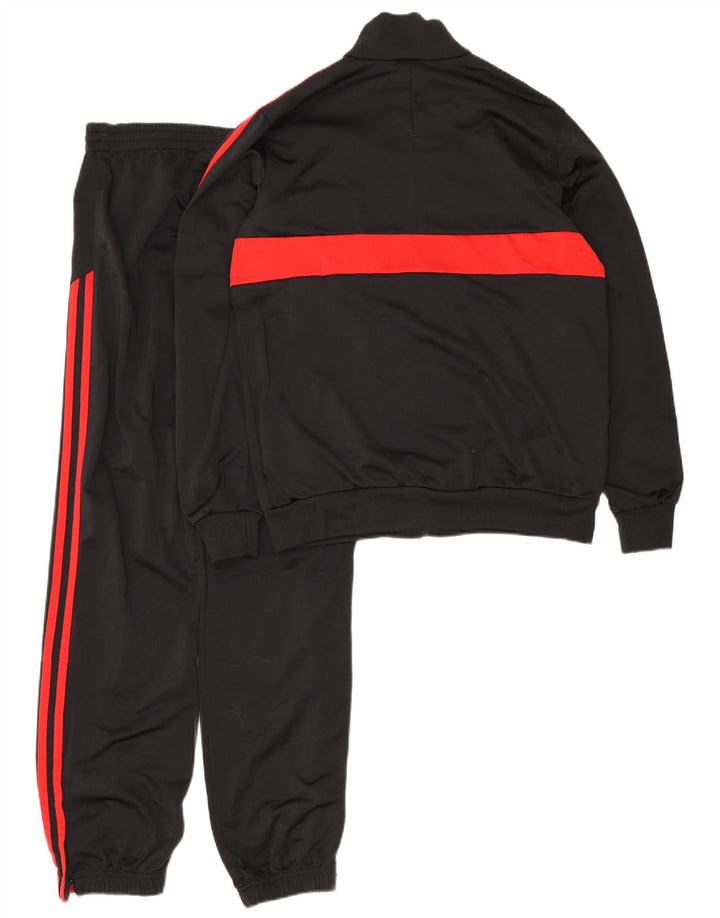 Fato de treino completo Adidas Boys 13-14 anos preto colorblock poliéster