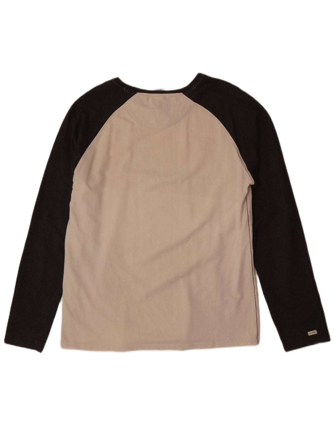 Saltrock Mens Top Manga Longa XL Branco Colorblock