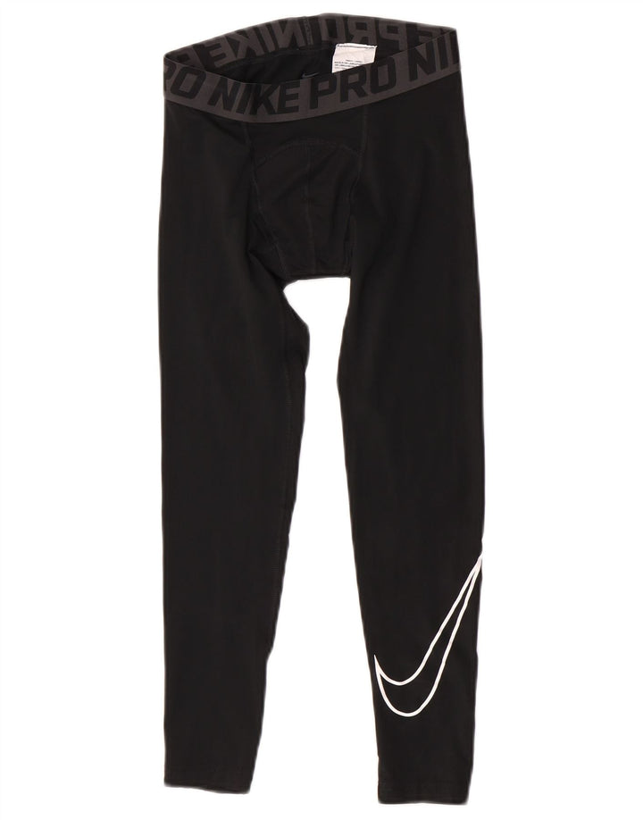 Leggings Nike Boys Compression Graphic 10-11 Anos Médio Preto Poliéster