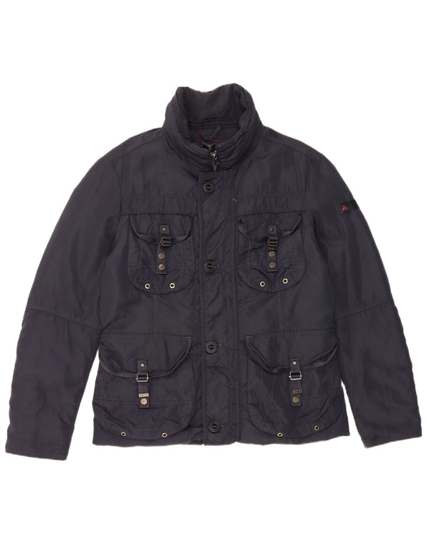 Jaqueta utilitária masculina PEUTEREY UK 38 poliamida azul marinho médio