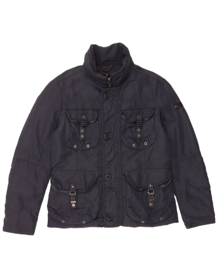 Jaqueta utilitária masculina PEUTEREY UK 38 poliamida azul marinho médio
