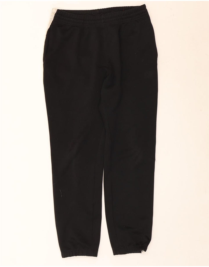 Calça de treino masculina Nike Joggers médio preto colorblock poliéster