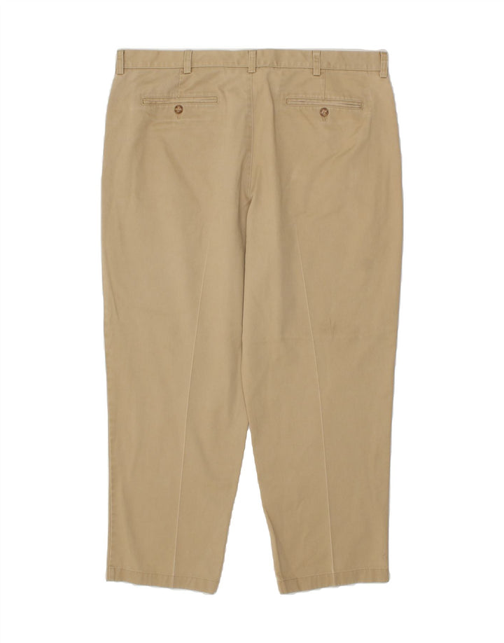 L.L.BEAN Mens Classic Fit Chino Trousers W40 L29  Beige Cotton Vintage L.L.Bean and Second-Hand L.L.Bean from Messina Hembry 