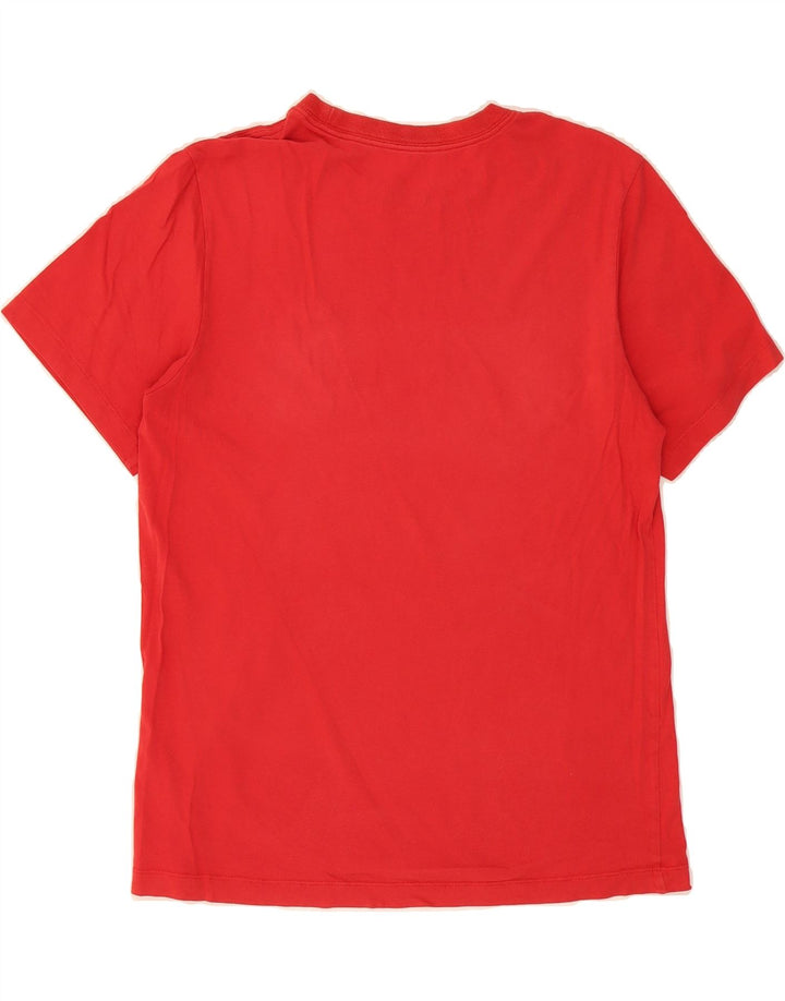 NIKE Mens T-Shirt Top Small Red Cotton Vintage Nike and Second-Hand Nike from Messina Hembry 
