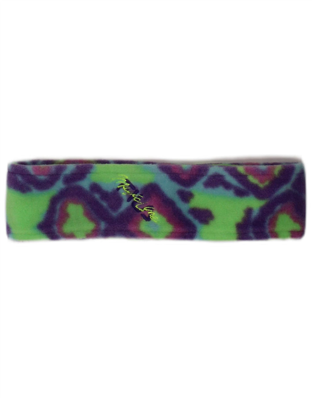 Fila feminino velo bandana chapéu tamanho único poliéster tie-dye multicolorido