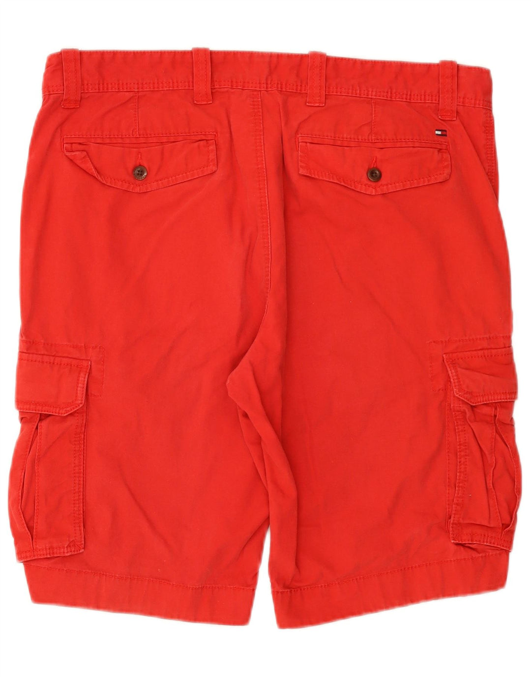 Shorts cargo masculino TOMMY HILFIGER W36 grande algodão vermelho