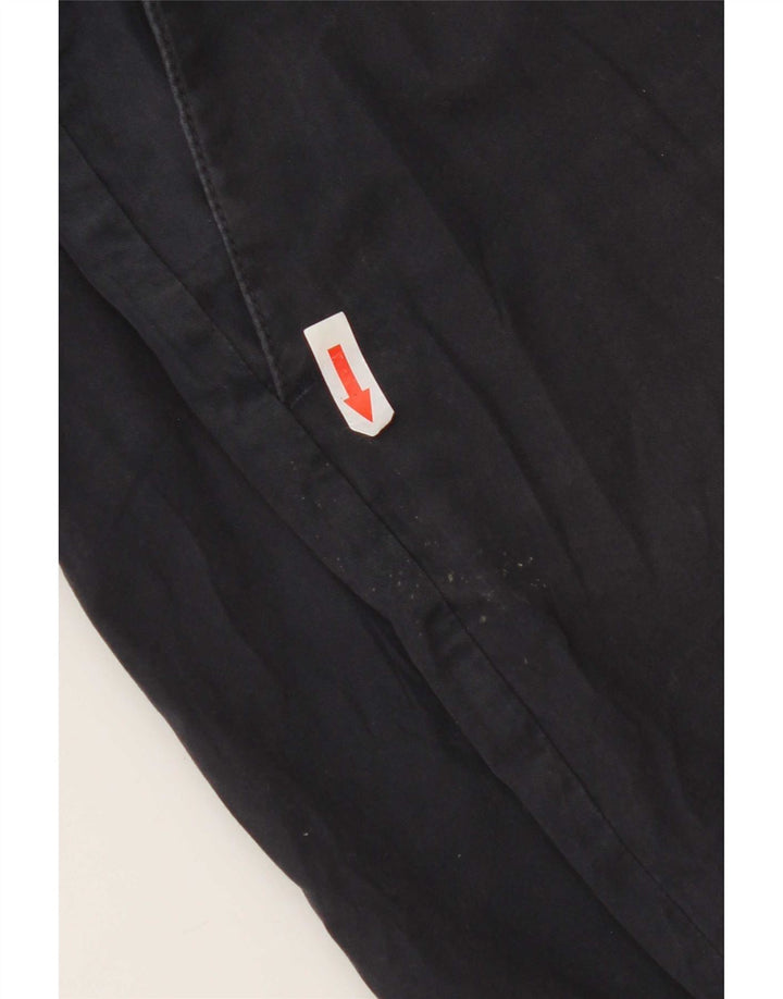 Shorts chino masculino Marks & Spencer W32 algodão azul marinho médio