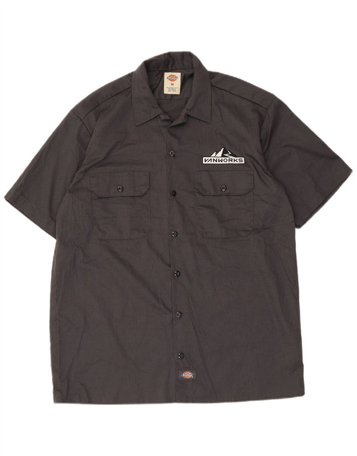 Camisa masculina Dickies Graphic de manga curta poliéster cinza médio