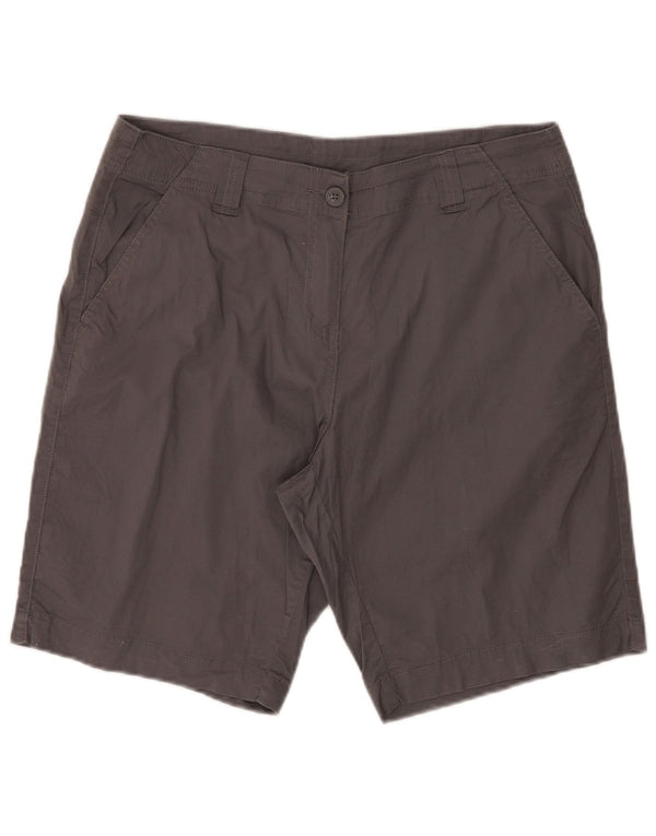 Shorts Chino Feminino Mountain Warehouse UK 14 Grande W34 Cinza Algodão