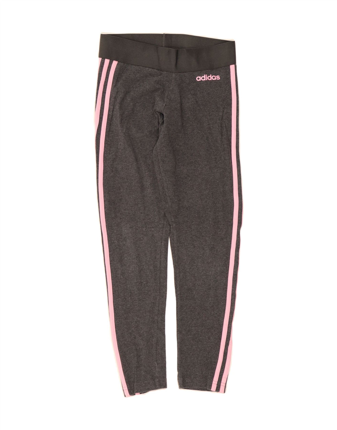 ADIDAS Womens Leggings UK 4/6 XS  Grey Cotton Vintage Adidas and Second-Hand Adidas from Messina Hembry 