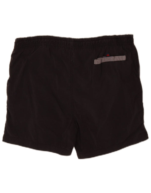 Shorts de natação masculino Kappa médio preto nylon