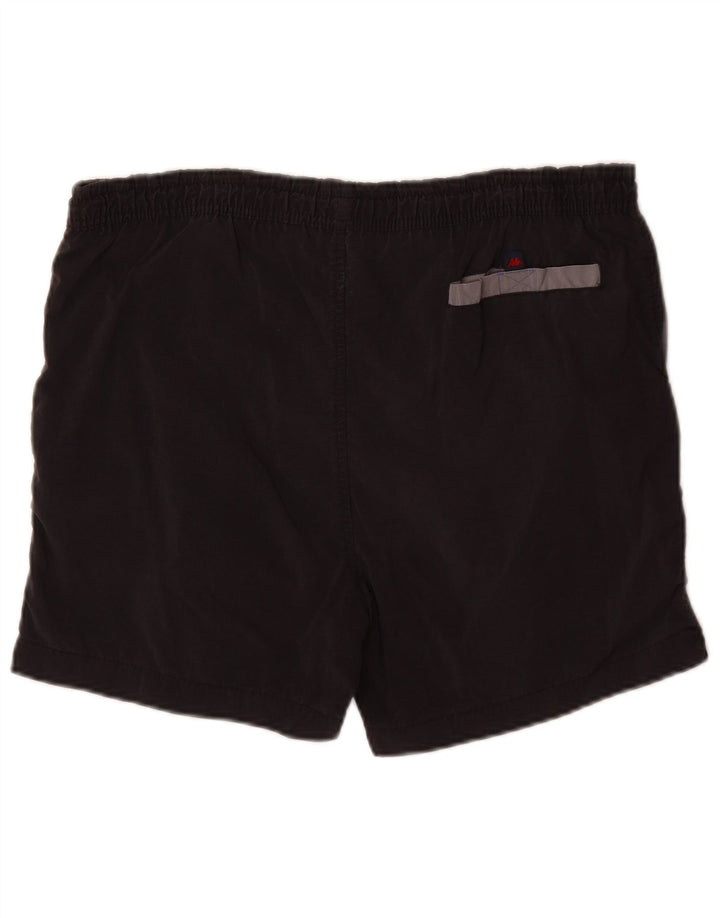 Shorts de natação masculino Kappa médio preto nylon