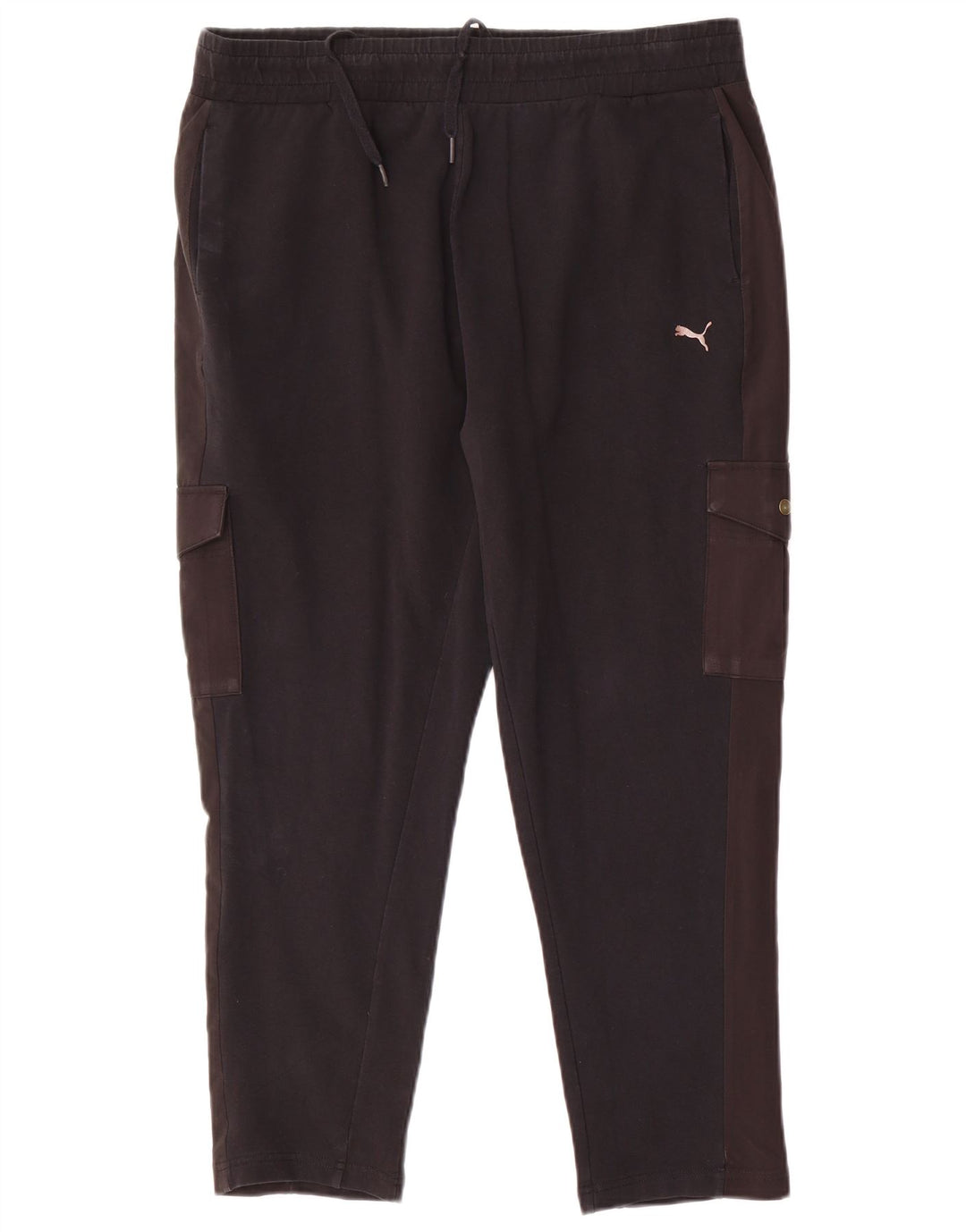 Calça de treino feminina Puma Cargo UK 14 grande preta