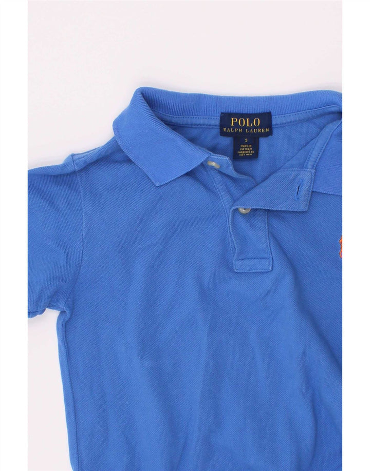 Camisa Polo Ralph Lauren Menino 4-5 Anos Azul
