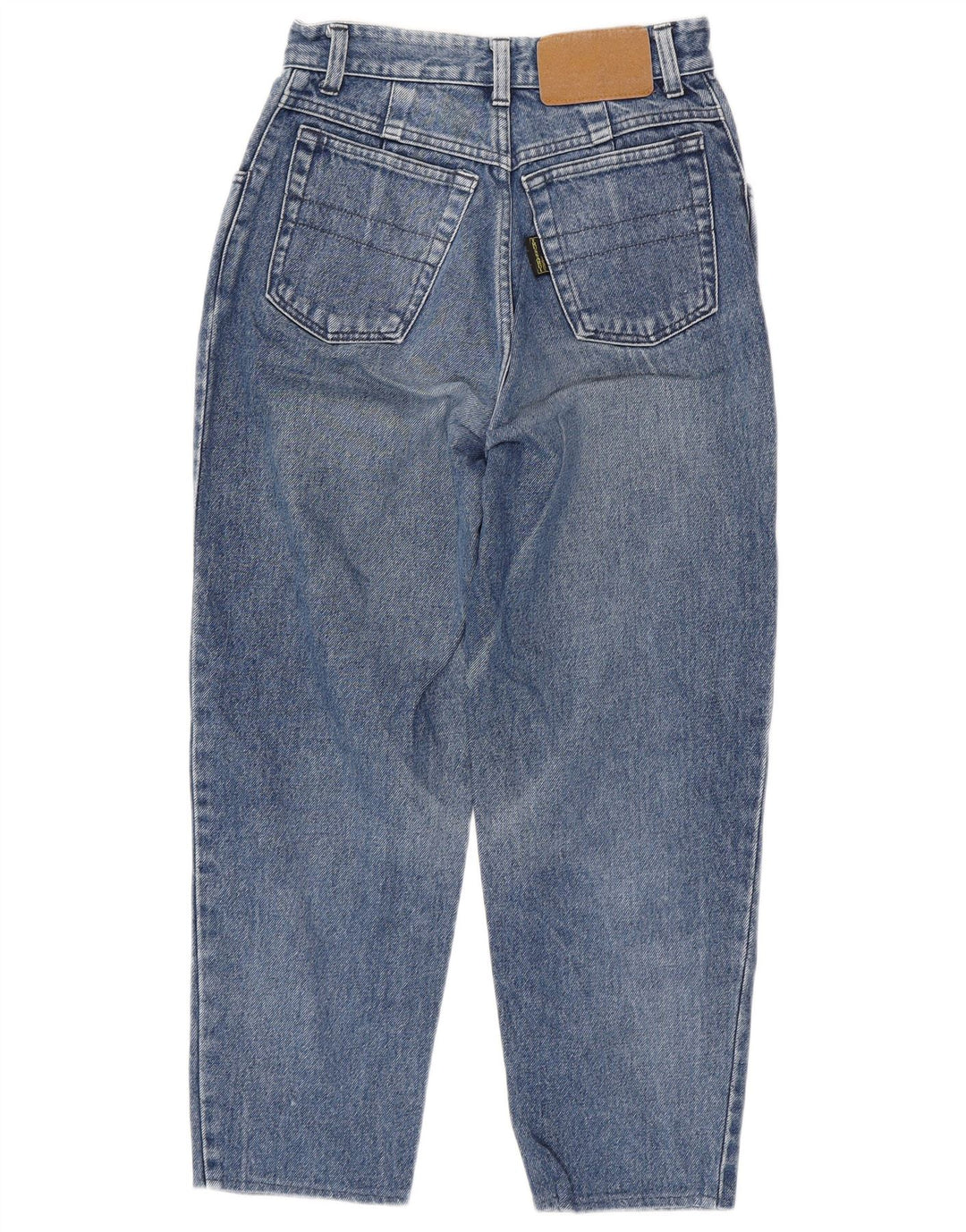 Jeans recortados femininos Trussardi W28 L24 algodão azul