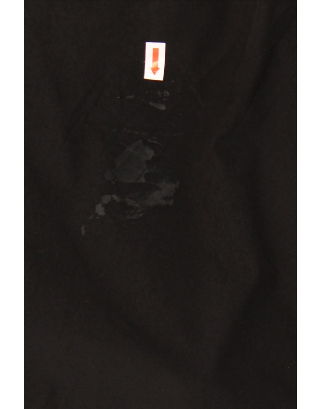 Sobretudo feminino com capuz oversized ZARA UK 6 XS preto nylon