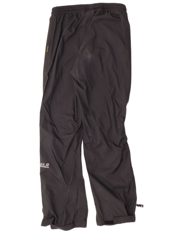JACK WOLFSKIN Womens Tracksuit Trousers UK 12/14 Medium  Black Polyamide