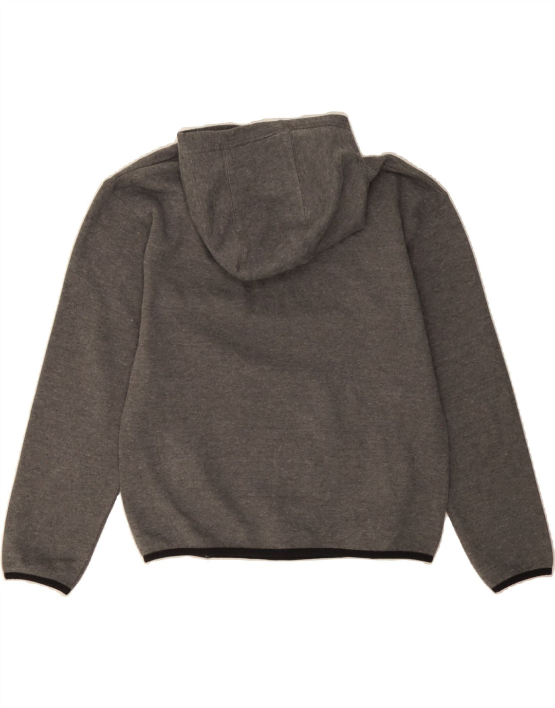 LEVI'S Boys Graphic Hoodie Jumper 13-14 Years Grey Colourblock Cotton Vintage Levi's and Second-Hand Levi's from Messina Hembry 