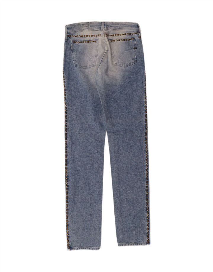 GAS Jeans Slim Feminino W28 L33 Azul