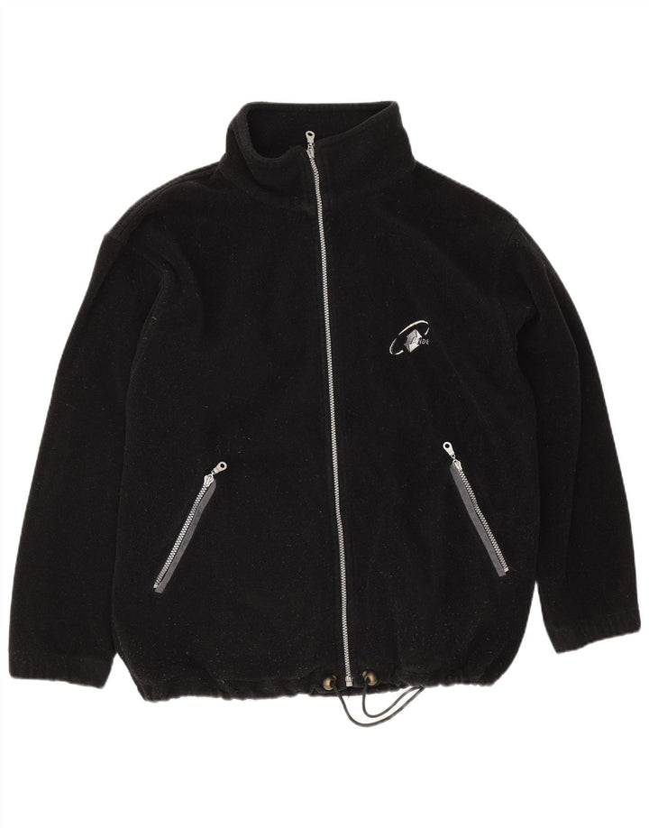 Jaqueta de lã masculina vintage UK 42 XL preta