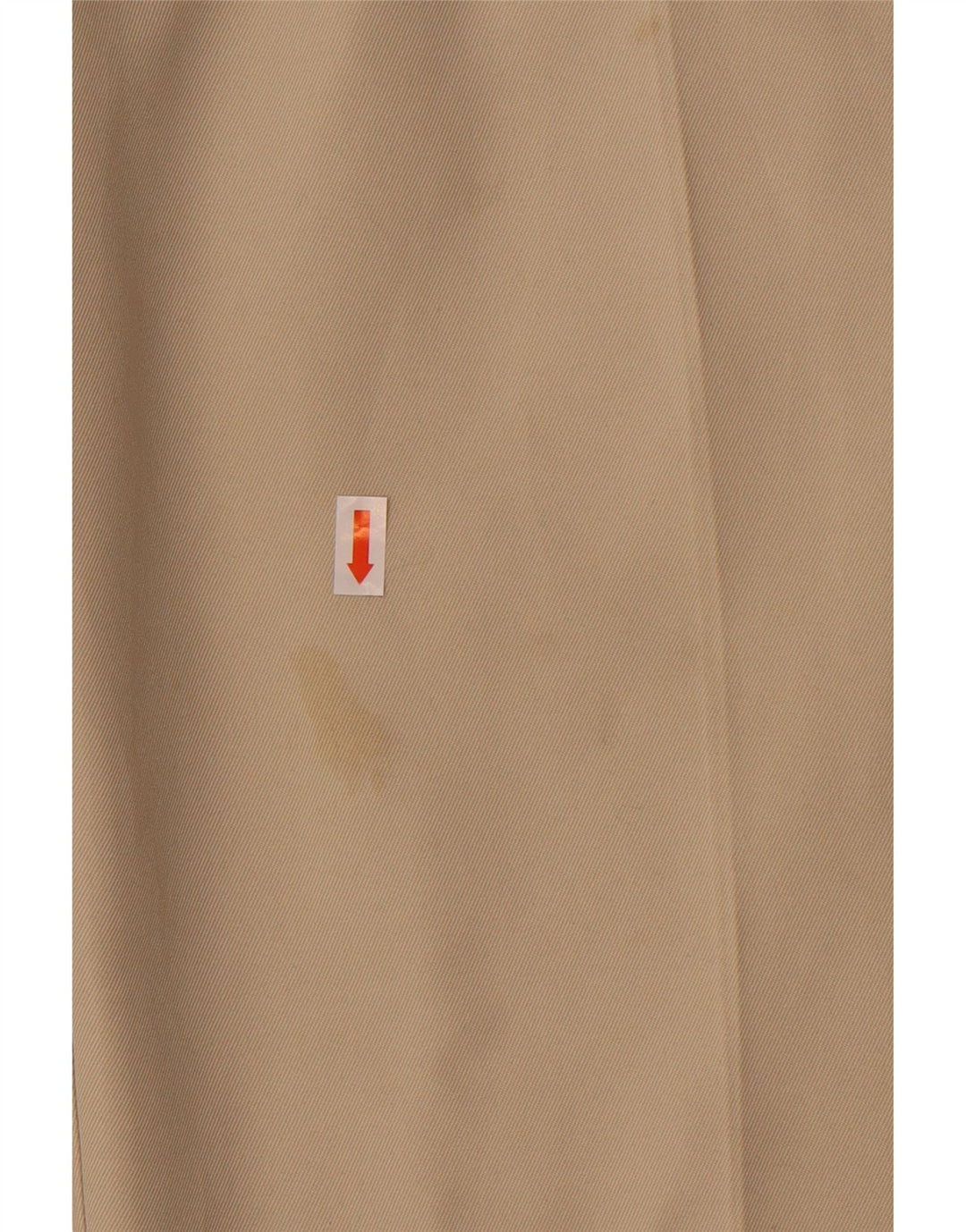 Calça chino reta masculina IZOD Golf W34 L30 bege