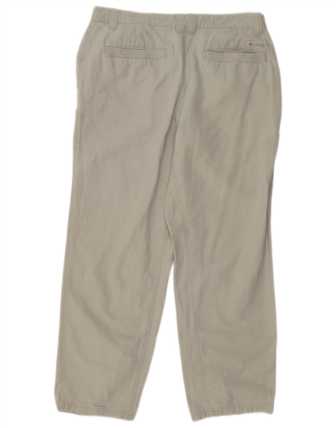Calça cargo reta masculina COLUMBIA W35 L29 algodão cinza