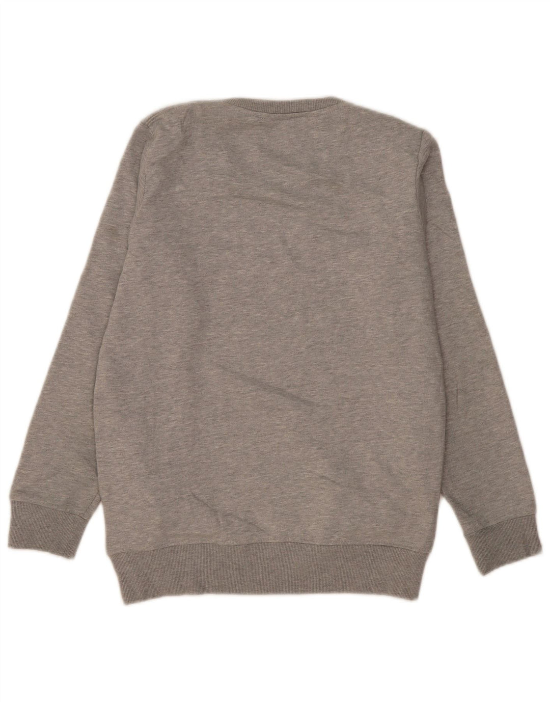 Champion masculino gráfico moletom jumper médio cinza